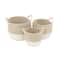 CosmoLiving by Cosmopolitan Brown Sea Grass Contemporary Storage Basket Set